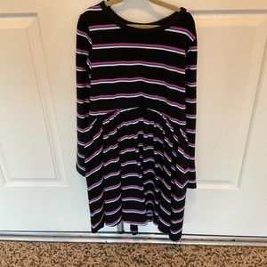 NWT girls Tucker+Tate Colorful striped long sleeve dress